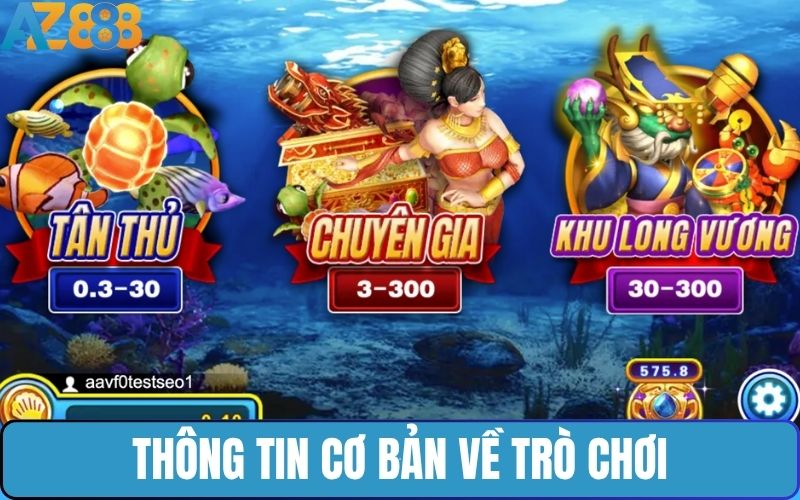Những thông tin cơ bản về trò chơi  Bắn Cá Long Vương
